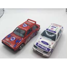 FORD SIERRA + LANCIA O S4 BURAGO 1/43