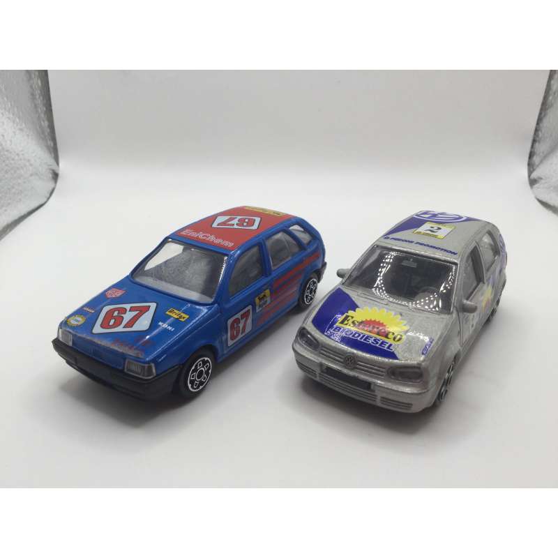 VOLKSWAGEN GOLF + FIAT TIPO BURAGO 1/43