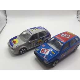 VOLKSWAGEN GOLF + FIAT TIPO BURAGO 1/43