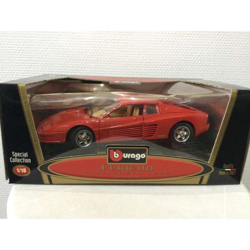 Ferrari Testarossa Burago 1/18