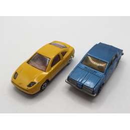 LOT DE 2 MAJORETTE FIAT COUPE + OLDSMOBILE