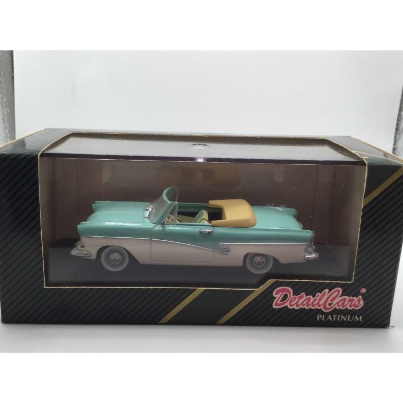 FORD TAUNUS 17M 1957 CABRIO 1/43 DETAILCARS PLATINUM