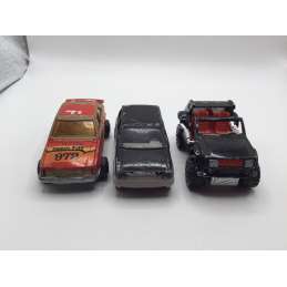 Lot de 3 anciennes Majorette made in france SUPERCINQ NRJ...