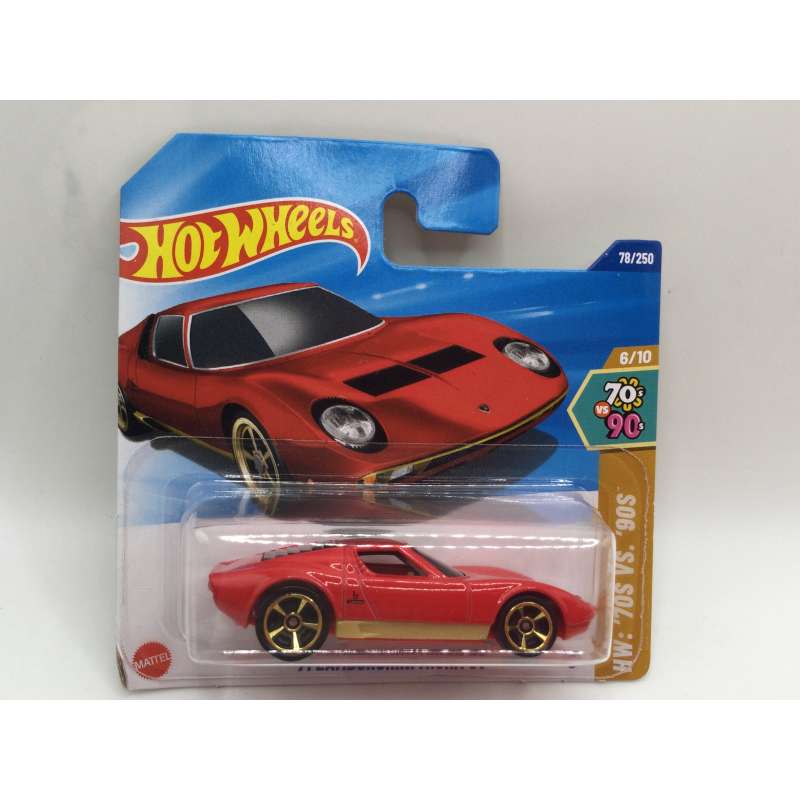 LAMBORGHINI MIURA SV HOTWHEELS