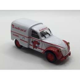 CITROËN 2CV AZU NOREV 1/43 LA VACHE QUI RIT
