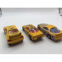 Lot de 3 voitures course MAJORETTE