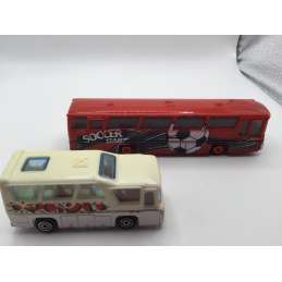 LOT DE 2 BUS MAJORETTE 1/87