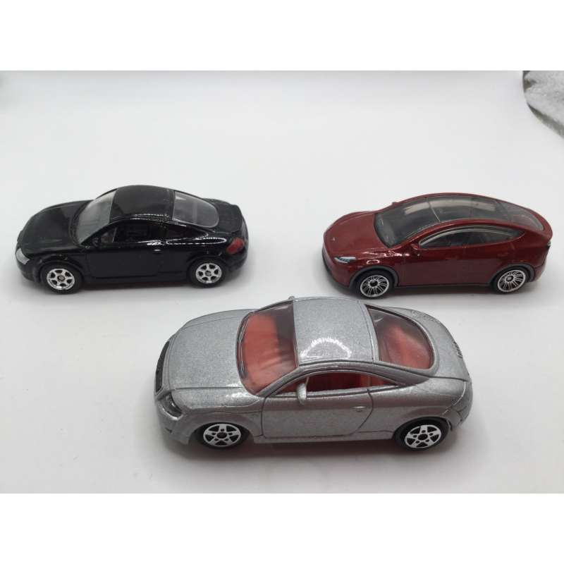 LOT DE 3 VOITURE AUDI TESLA