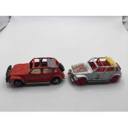 Lot de 2 anciennes Majorette