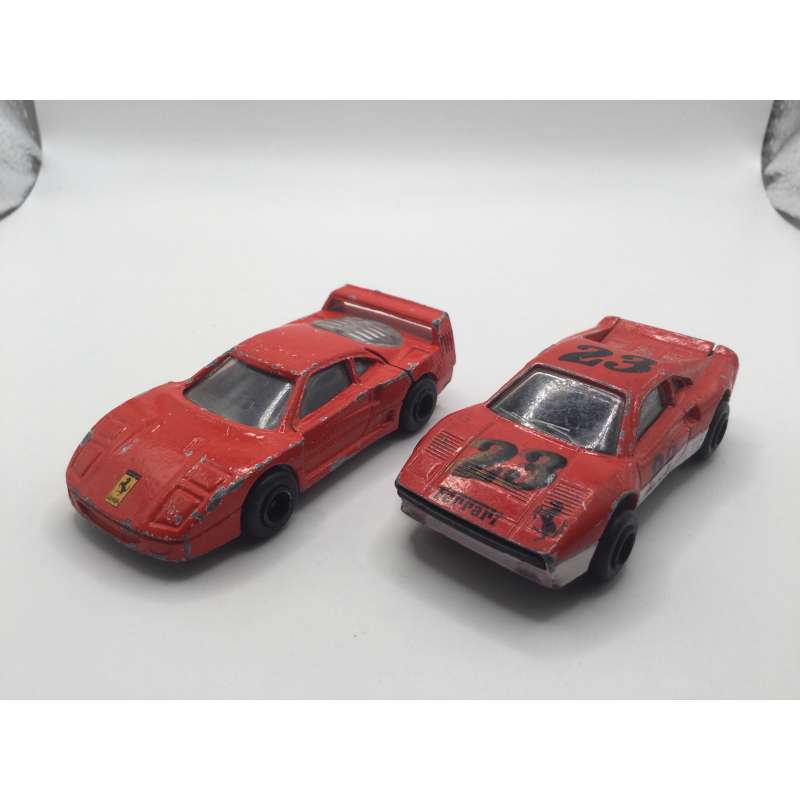 FERRARI F40 et GTO MAJORETTE ancienne