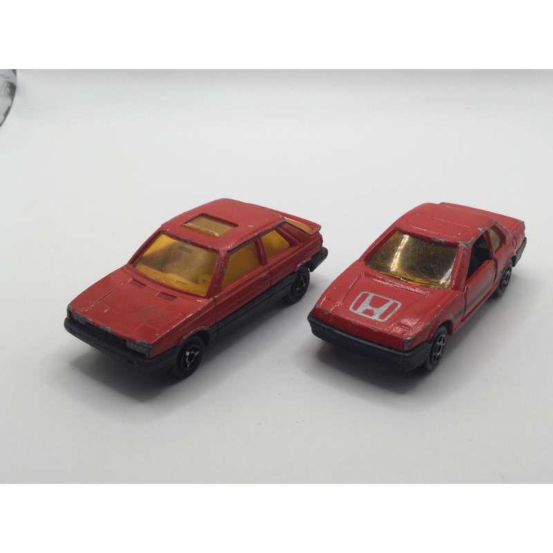 Renault 11 + Honda Prelude Majorette