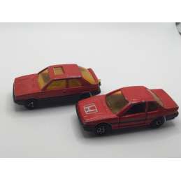 Renault 11 + Honda Prelude Majorette