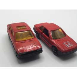 Renault 11 + Honda Prelude Majorette