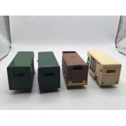 LOT 4 HORSE BOX MATCHBOX MAJORETTE