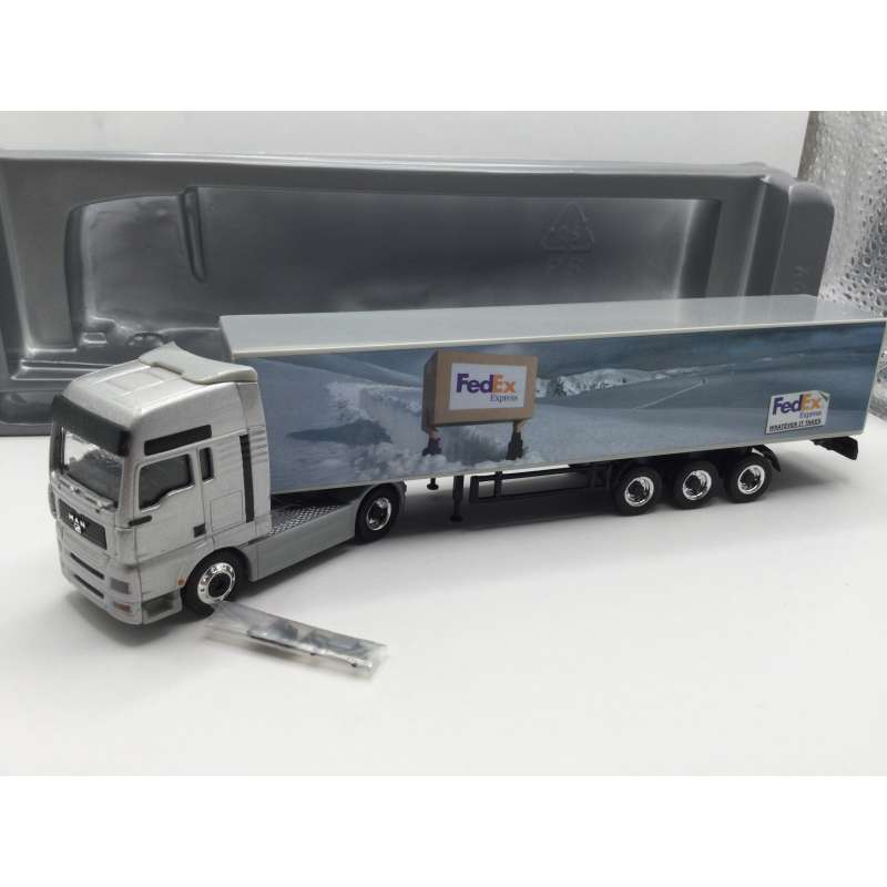 CAMION MAN FEDEX 1/87 SCHUCO