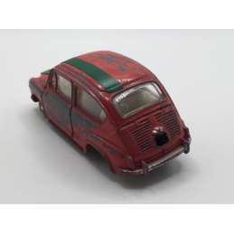 FIAT 600 DINKY TOYS MADE IN FRANCE MECCANO POUR PIECES A RESTAURER