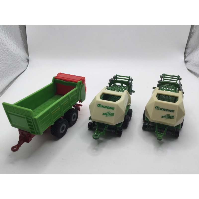 LOT DE REMORQUES AGRICOLE SIKU