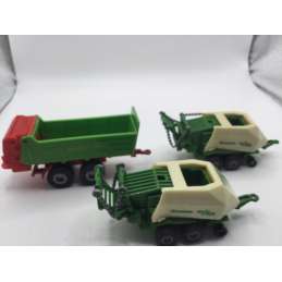 LOT DE REMORQUES AGRICOLE SIKU