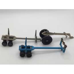 ANCIENNE REMORQUES Majorette FARDIER TRIQUEBALLE