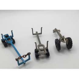 ANCIENNE REMORQUES Majorette FARDIER TRIQUEBALLE