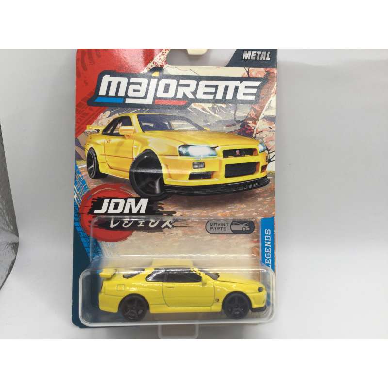 NISSAN SKYLINE GT-R (R34) MAJORETTE JDM