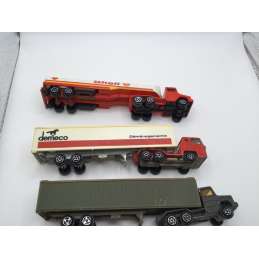 LOT DE CAMIONS MAJORETTE 1/100
