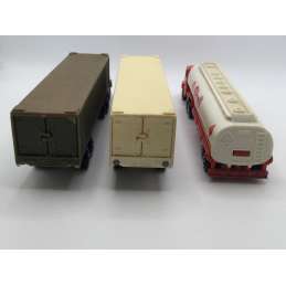 LOT DE CAMIONS MAJORETTE 1/100