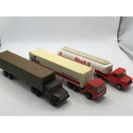 LOT DE CAMIONS MAJORETTE 1/100