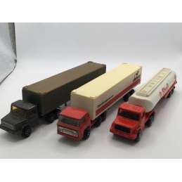 LOT DE CAMIONS MAJORETTE 1/100
