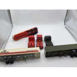 LOT DE CAMIONS MAJORETTE 1/100