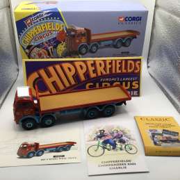 Cirque CHIPPERFIELDS ERF 8 WHEEL RIGID TRUCK CORGI CLASSICS