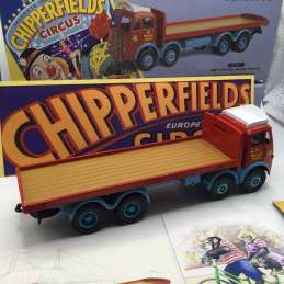 Cirque CHIPPERFIELDS ERF 8 WHEEL RIGID TRUCK CORGI CLASSICS