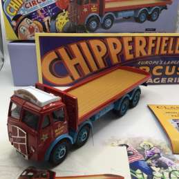 Cirque CHIPPERFIELDS ERF 8 WHEEL RIGID TRUCK CORGI CLASSICS
