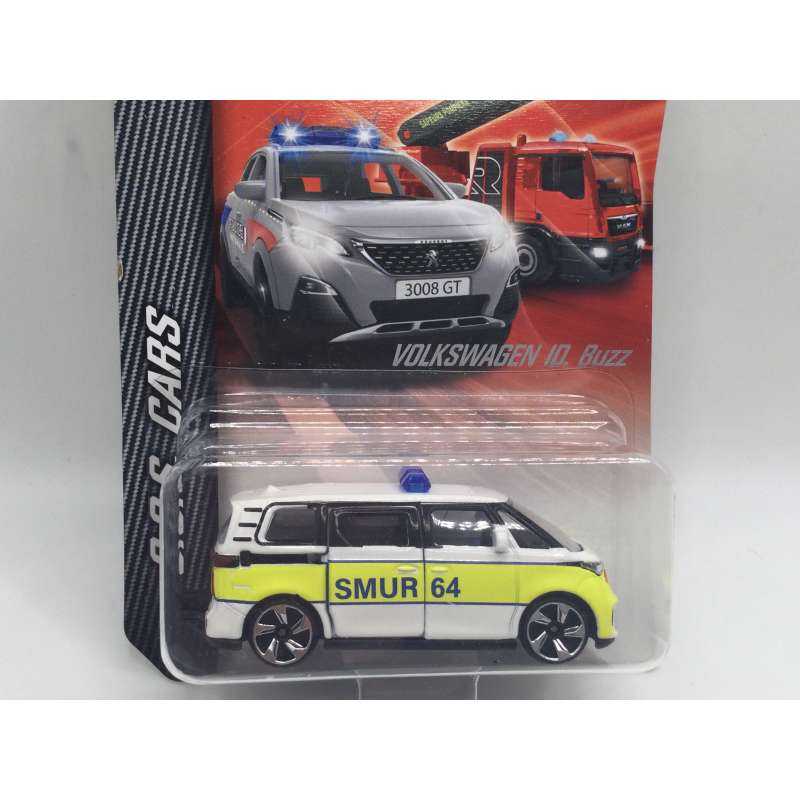VOLKSWAGEN ID. BUZZ SMUR 64 MAJORETTE SOS CARS