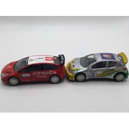 LOT NOREV WRC PEUGEOT 206 + CITROËN XSARA