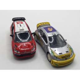 LOT NOREV WRC PEUGEOT 206 + CITROËN XSARA