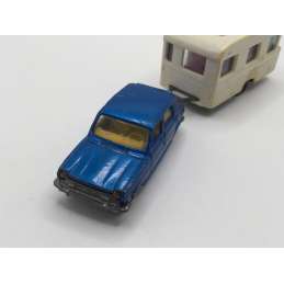 SIMCA 1100 TI AVEC CARAVANE DIGUE MAJORETTE