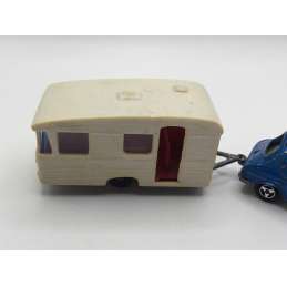 SIMCA 1100 TI AVEC CARAVANE DIGUE MAJORETTE