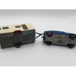 SIMCA 1100 TI AVEC CARAVANE DIGUE MAJORETTE