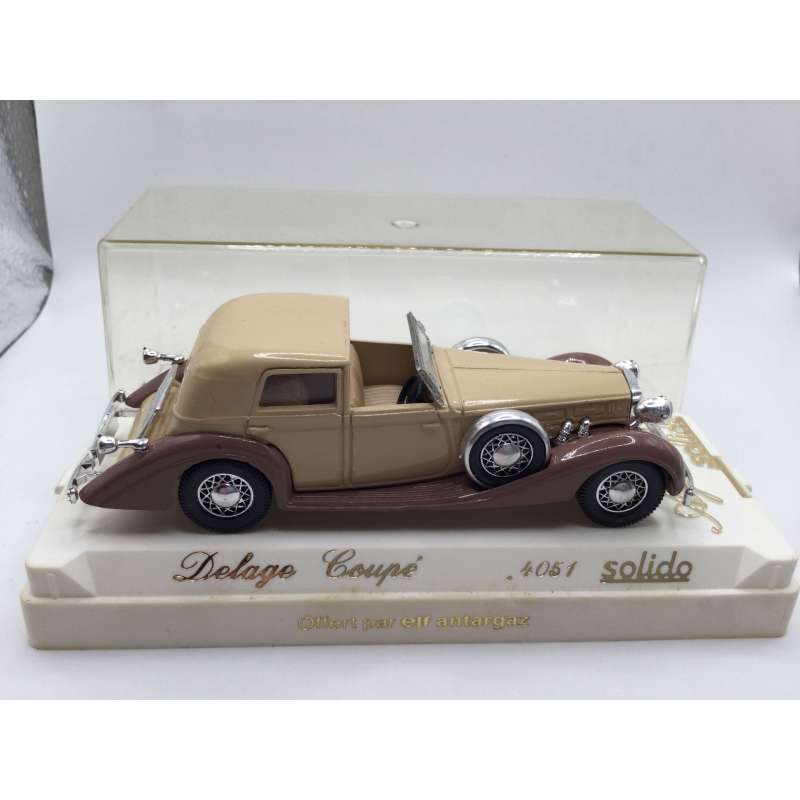 DELAGE COUPE 4051 SOLIDO AGE D'OR 1/43