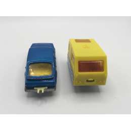 SAAB TURBO AVEC CARAVANE SAINT TROPEZ MAJORETTE