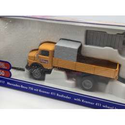 SIKU 4117 Camion Mercedes avec remorque chantier
