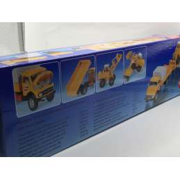 SIKU 4117 Camion Mercedes avec remorque chantier