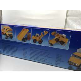 SIKU 4117 Camion Mercedes avec remorque chantier
