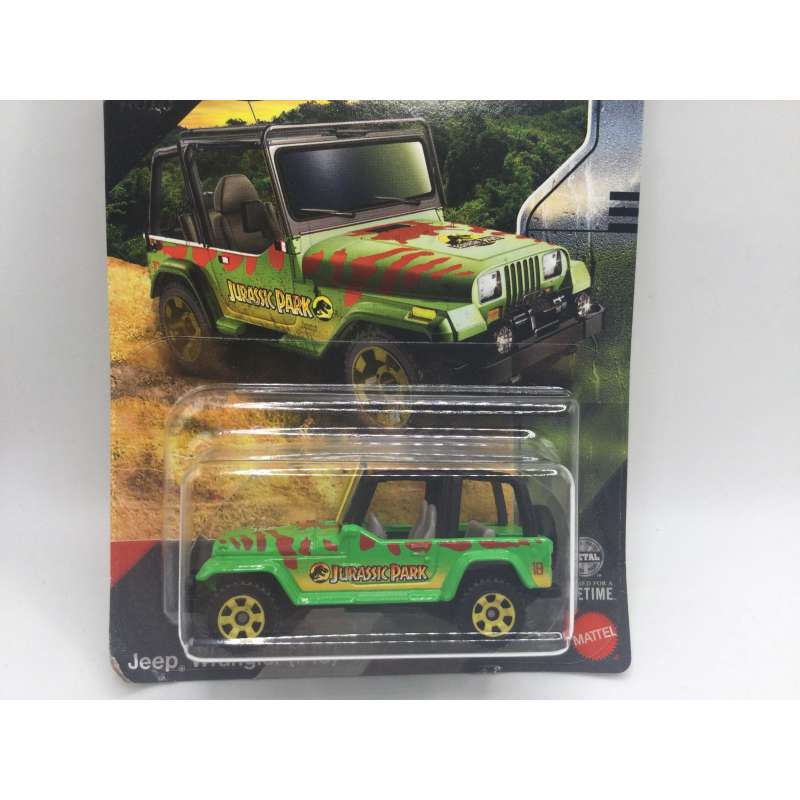 JEEP WRANGLER JURASSIC PARK MATCHBOX