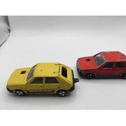 Lot de 2 FIAT RITMO ABARTH 2000 MAJORETTE
