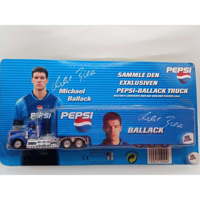 CAMION AMERICAIN PEPSI MICHAEL BALLACK 1/87