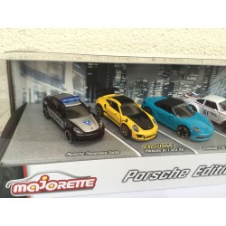 Majorette coffret Porsche Edition