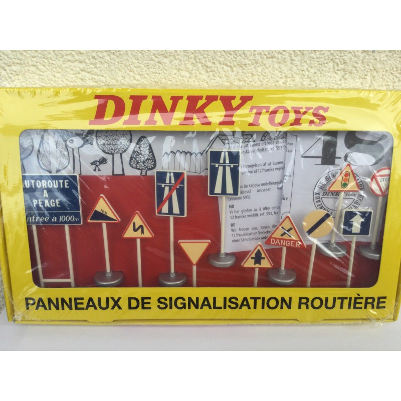 Paneaux de signalisation routière Dinky toys