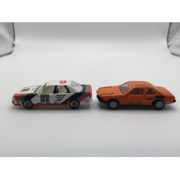 Audi V8 +BMW 633 CSI 1/87 HO Herpa